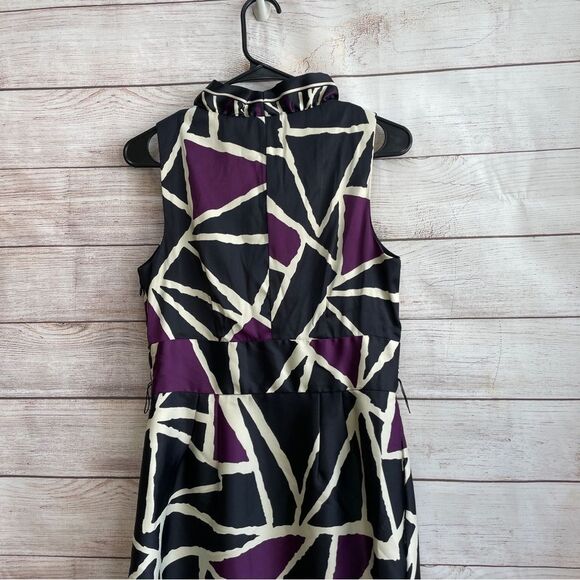 RABBIT RABBIT RABBIT DESIGNS ABSTRACT PRINT DRESS - Picture 6 of 8